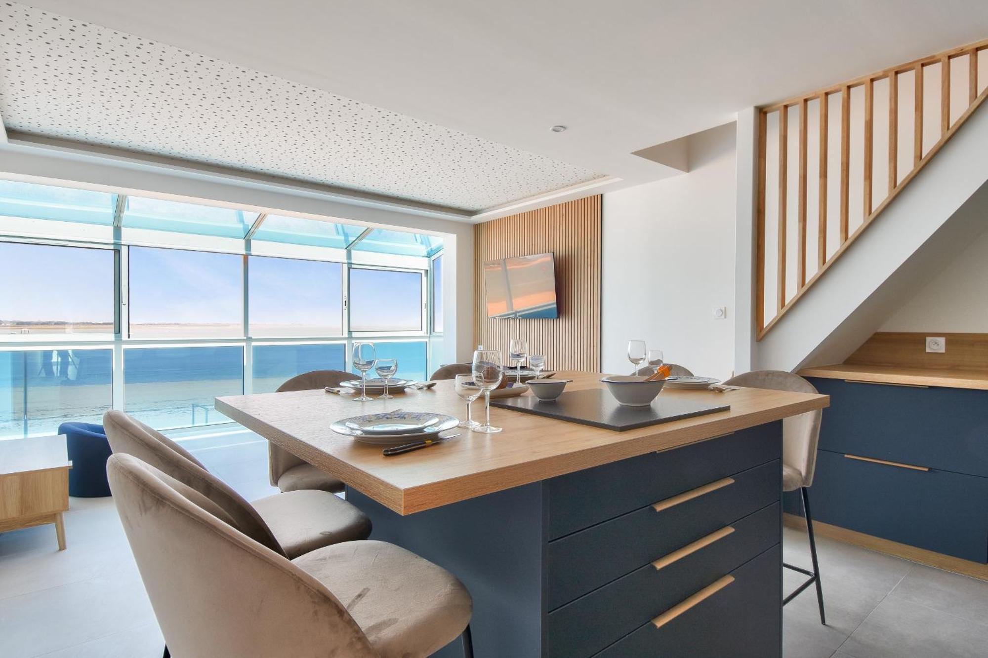 Bel appartement a la Barre de Mont Exterior foto